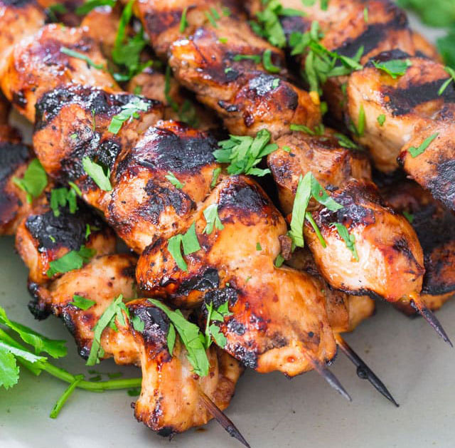 Chilli Lime Chicken Skewers Recipe